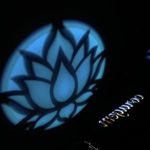 Luminária Refletiva Cubo Flor de Lótus
