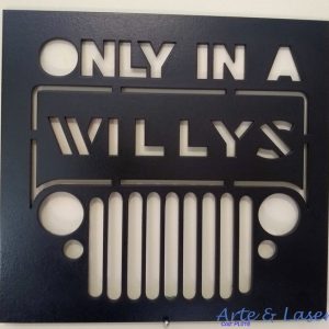 Placa Decorativa Willys