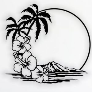 Quadro Decorativo Hawai