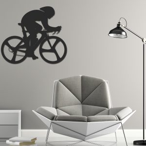 Placa Decorativa Ciclista