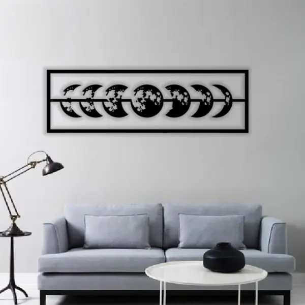 Placa Decorativa Fases da Lua - Image 2