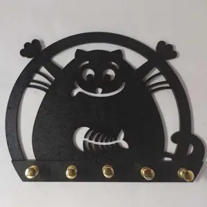Porta Chaves Gato Guloso