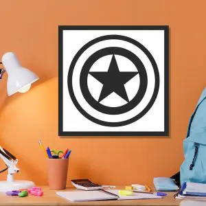Jogo de Quadros decorativos Avengers