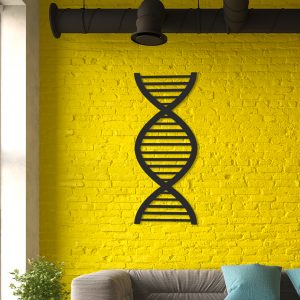 Placa decorativa DNA
