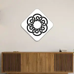Quadro decorativo Flor Sobreposta 2
