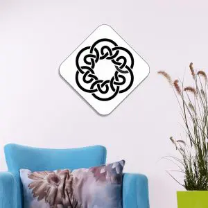 Quadro decorativo Flor Sobreposta 2