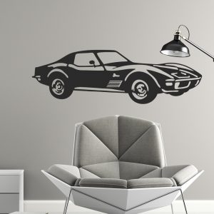 Placa Decorativa modelo Corvette