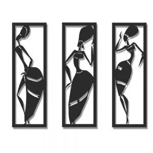 Quadros Decorativos Mulheres Africanas