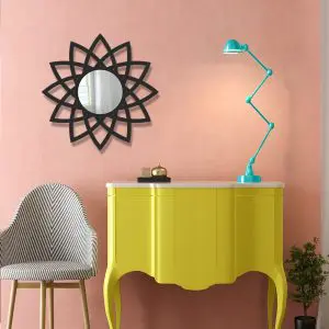 Espelho Decorativo em Acrílico Gérbera