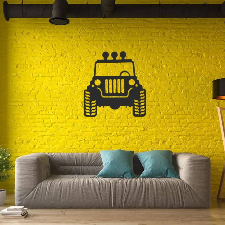 Placa Decorativa Jeep