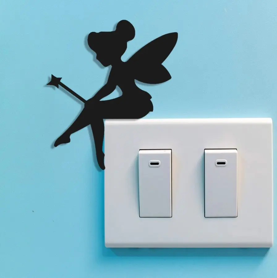 Enfeite para Interruptor de Luz ou Tomada Sininho