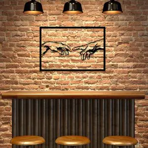 Quadro decorativo Criação do Homem