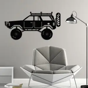 Placa decorativa Jeep Cherokee 4×4
