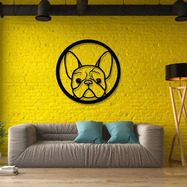 Placa Decorativa BullDog 2