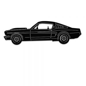 Placa Decorativa Mustang Shelby