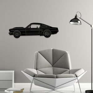 Placa Decorativa Mustang Shelby