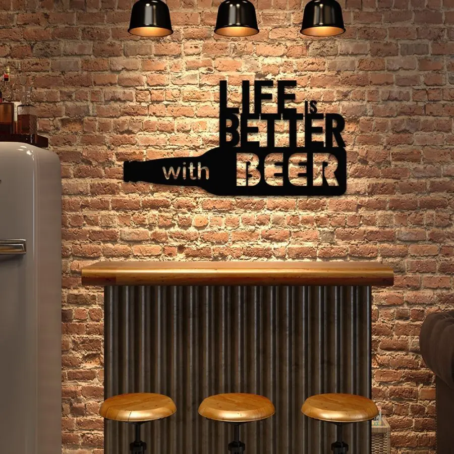 Placa Decorativa Cerveja - Imagem 2