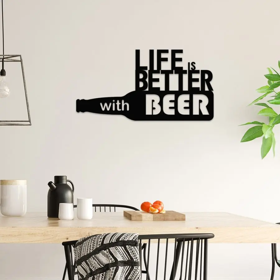 Placa Decorativa Cerveja