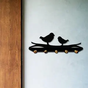 Porta Chaves em Mdf Pássaros